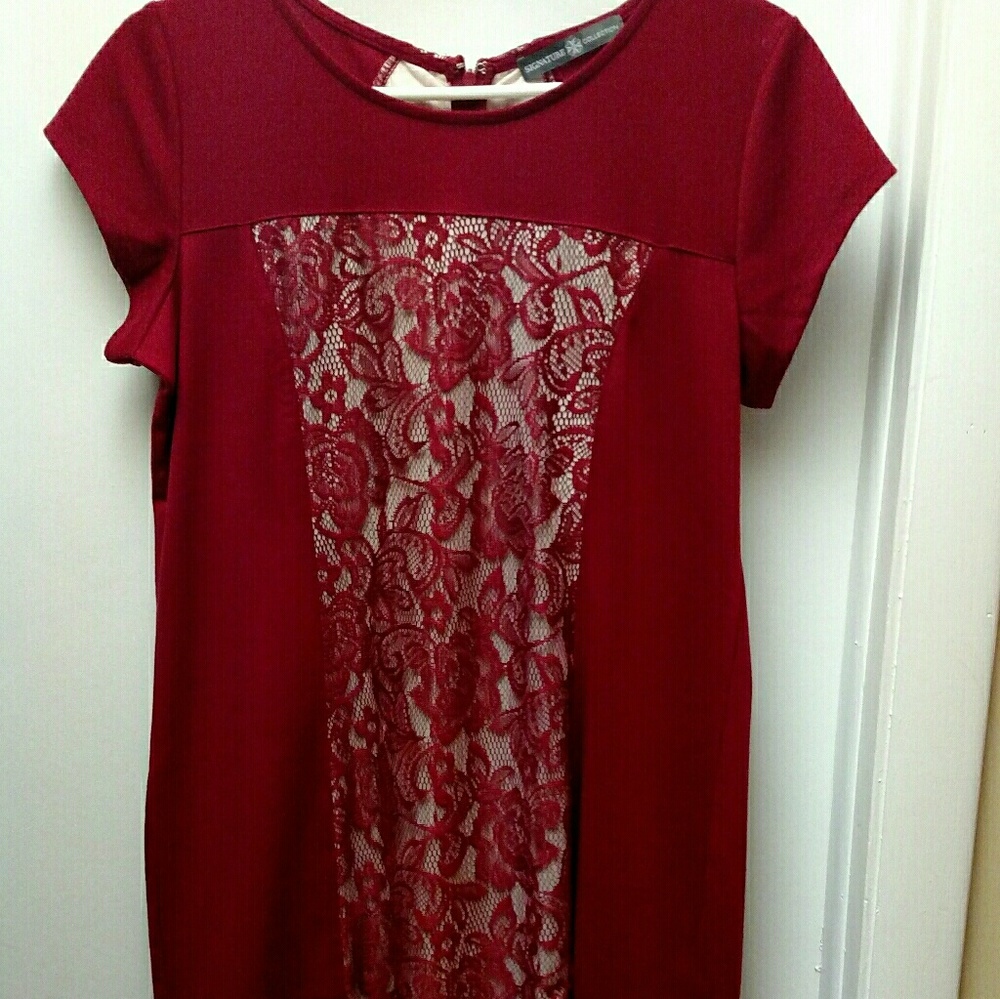 Red dress